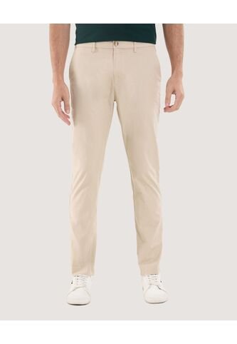 Pantalón Para Hombre Chino Color Beige Marca Ostu #60070494 Ostu