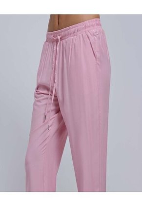 Pantalon Para Mujer Jogger Color Rosado  Marca Ostu #40070640