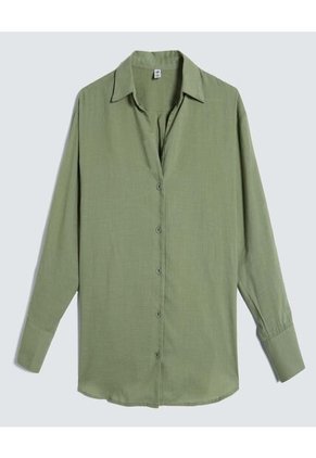 Blusa Para Mujer Manga Larga Color Verde Marca Ostu #40120955