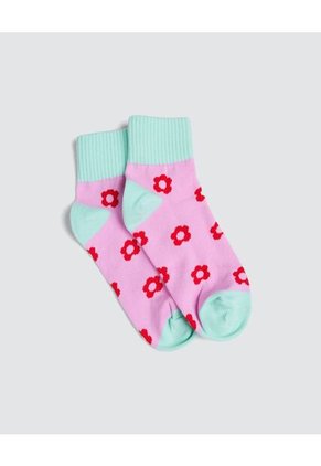 Medias Infantil Niña Tobillera Color Negro Marca Ostu #90980085