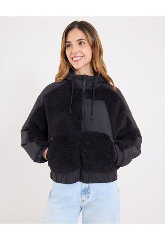 Chaqueta Para Mujer Acolchada Color Negro Marca Ostu #40080248 Ostu
