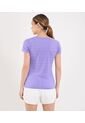 Camiseta Para Mujer Manga Corta Cuello Redondo Color Lila Marca Ostu #40092653 de Ostu