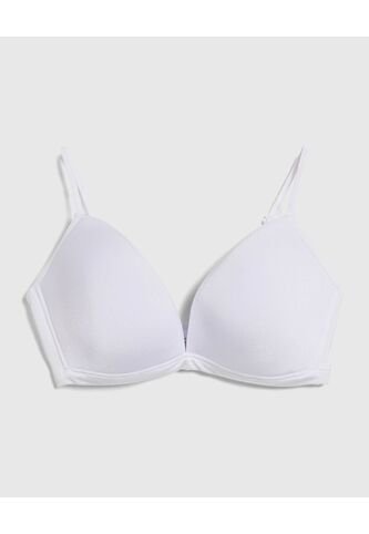 Brasier Para Mujer Copa Triangular Color Blanco Marca Ostu #40830042 Ostu