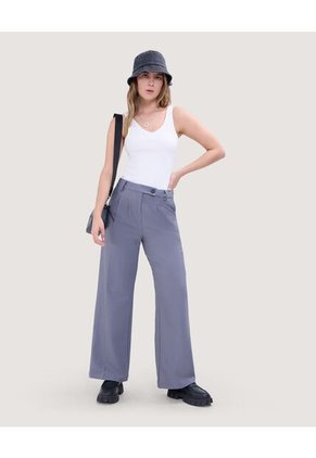 Camiseta Para Mujer Manga Sisa Cuello V Color Crema Marca Ostu #40092233