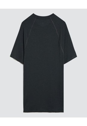 Camiseta Para Hombre Manga Corta Cuello Redondo Color Negro Marca Ostu #60091480