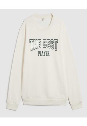 Buzo Para Hombre Cuello Redondo Color Crema Marca Ostu #60060494