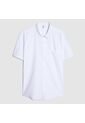 Camisa Para Hombre Manga Corta Con Bolsillo Color Blanco Marca Ostu #60010628 de Ostu