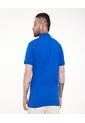 Polo Para Hombre Cuello Tejido Sin Bolsillo Color Azul  Marca Ostu #60110475 de Ostu