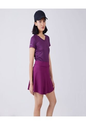 Camiseta Para Mujer Manga Corta Color Morado Marca Ostu #40091808 Ostu