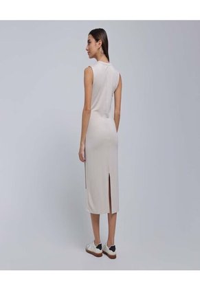 Vestido Para Mujer Manga Sisa Color Café  Marca Ostu #40170265