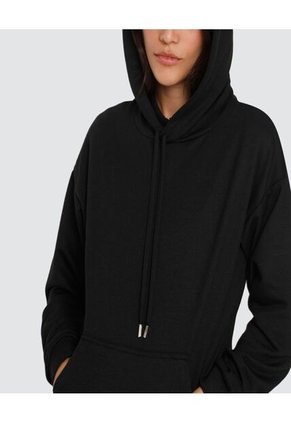 Buzo Para Mujer Hoodie Color Negro Marca Ostu #40060231