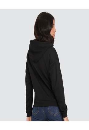 Buzo Para Mujer Hoodie Color Negro Marca Ostu #40060231
