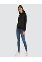 Buzo Para Mujer Hoodie Color Negro Marca Ostu #40060231 de Ostu