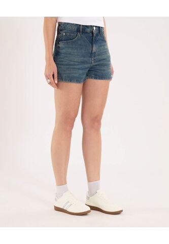 Short Para Mujer Relax Color Azul Marca Ostu #40190365 Ostu