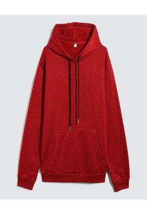 Buzo Para Hombre Hoodie Color Vino Marca Ostu #60060391