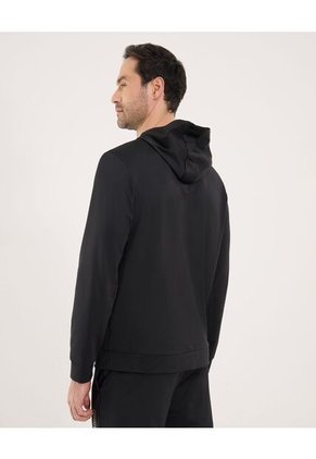 Buzo Para Hombre Hoodie Color Negro Marca Ostu #60060569