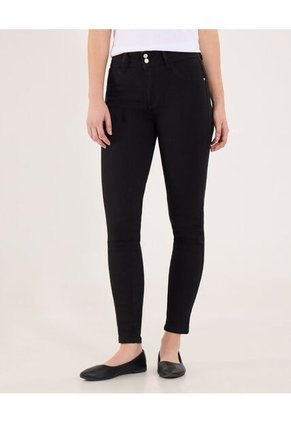 Jean Para Mujer Push Up Color Negro Marca Ostu #40160523