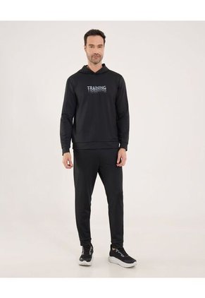 Buzo Para Hombre Hoodie Color Negro Marca Ostu #60060569