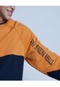 Buzo Para Hombre Cuello Redondo Color Naranja Marca Ostu #60060351 de Ostu