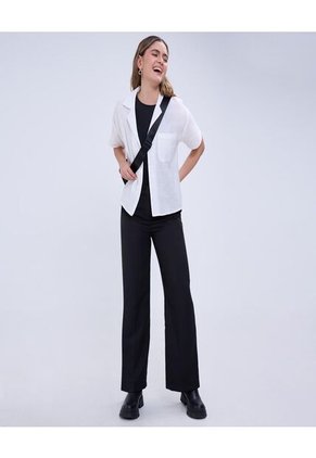 Body Para Mujer Manga Sisa Color Negro Marca Ostu #40200147