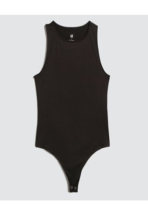 Body Para Mujer Manga Sisa Color Negro Marca Ostu #40200147