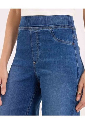 Jean Para Mujer Wide-Leg Color Azul Marca Ostu #40160586