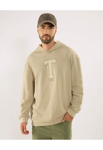 Buzo Para Hombre Hoodie Color Beige Marca Ostu #60060583 Ostu