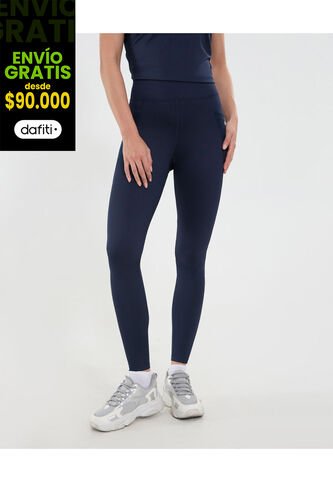 Leggins Para Mujer Largo Color Azul Marca Ostu #40230606 Ostu