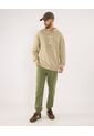 Buzo Para Hombre Hoodie Color Beige Marca Ostu #60060583 de Ostu