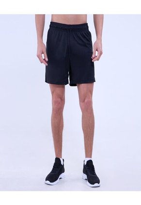 Bermuda Para Hombre Deportiva Medio Color Negro Marca Ostu #60100410