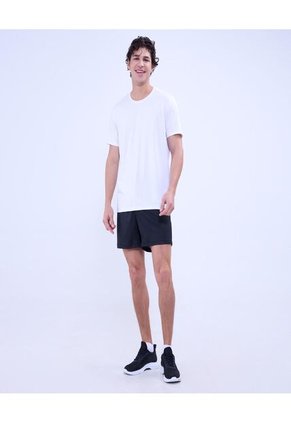 Bermuda Para Hombre Deportiva Medio Color Negro Marca Ostu #60100410