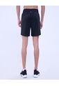 Bermuda Para Hombre Deportiva Medio Color Negro Marca Ostu #60100410 de Ostu