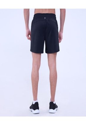 Bermuda Para Hombre Deportiva Medio Color Negro Marca Ostu #60100410