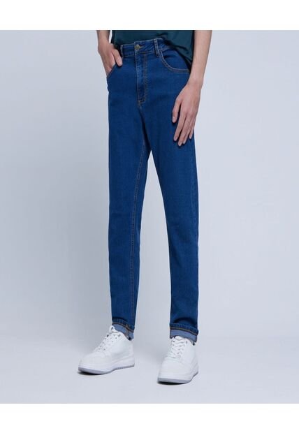 Jean Para Hombre Slim Color Azul  Marca Ostu #60160311