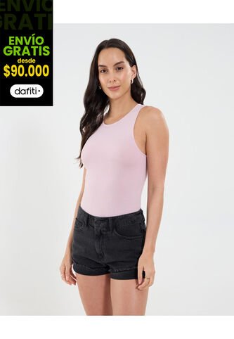 Body Para Mujer Manga Sisa Color Rosado Marca Ostu #40200182 Ostu