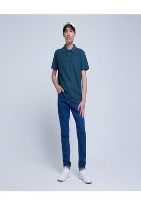 Jean Para Hombre Slim Color Azul  Marca Ostu #60160311