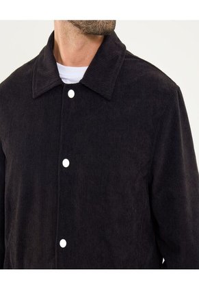 Chaqueta Para Hombre Trucker Color Negro Marca Ostu #60080164