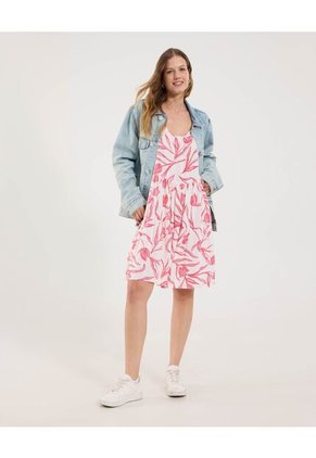 Vestido Para Mujer M/Sisa Medio Color Rojo Marca Ostu #40170323