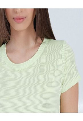 Camiseta Para Mujer Manga Corta Color Verde Marca Ostu #40091822
