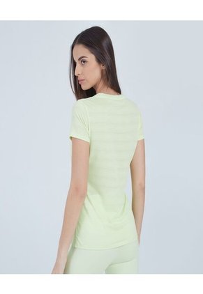 Camiseta Para Mujer Manga Corta Color Verde Marca Ostu #40091822