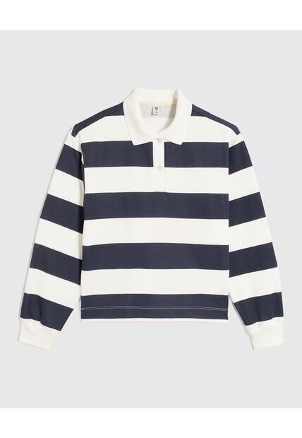 Buzo Infantil Niña Cuello Redondo Color Azul Marca Ostu #90060133