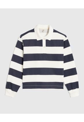 Buzo Infantil Niña Cuello Redondo Color Azul Marca Ostu #90060133