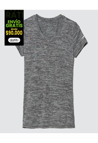 Camiseta Para Mujer Manga Corta Color Gris  Marca Ostu #40091806 Ostu