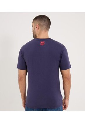 Camiseta Para Hombre Manga Corta Cuello Redondo Color Azul Marca Ostu #60091821