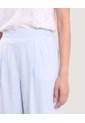 Pantalón Palazzo Fluido  Para Mujer Azul Ostu de Ostu