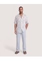Pantalón De Moda Con Pinzas  Para Hombre Gris Ostu de Ostu