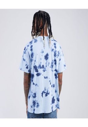 Camiseta Para Hombre Manga Corta Color Azul Marca Ostu #60091042