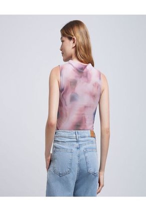 Camiseta Para Mujer Manga Sisa Color Rosa Marca Ostu #40092133