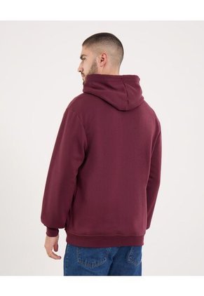 Buzo Para Hombre Zipper Color Vino Marca Ostu #60060563