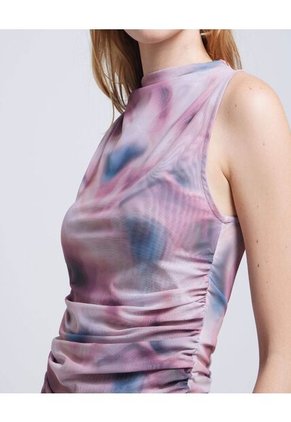 Camiseta Para Mujer Manga Sisa Color Rosa Marca Ostu #40092133